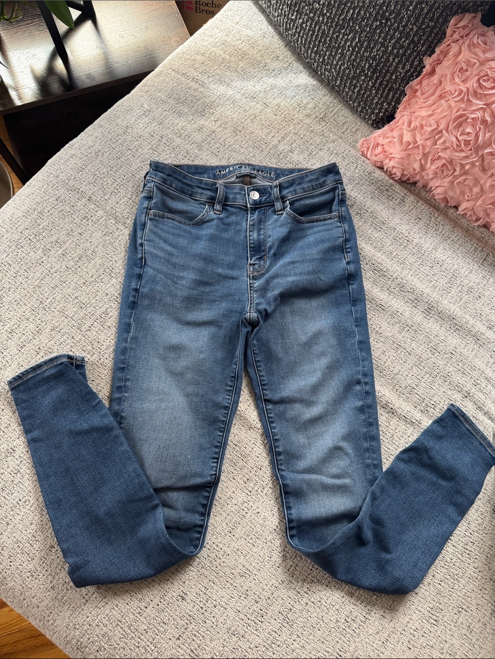 American Eagle Next Level Stretch Premium Skinny Jeans 6 Long Women’s